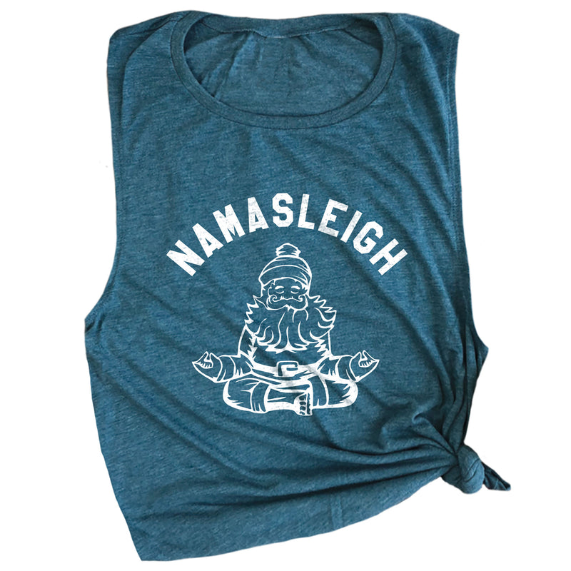 Namasleigh (Santa) Muscle Tee