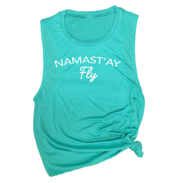 Namast'ay Fly Funny Barre Workout Tank