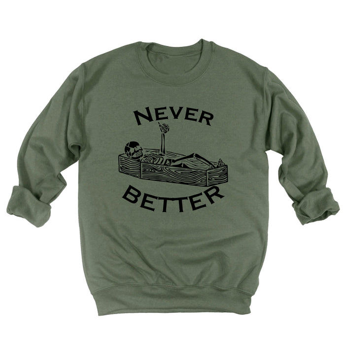 Never Better Sweatshirt