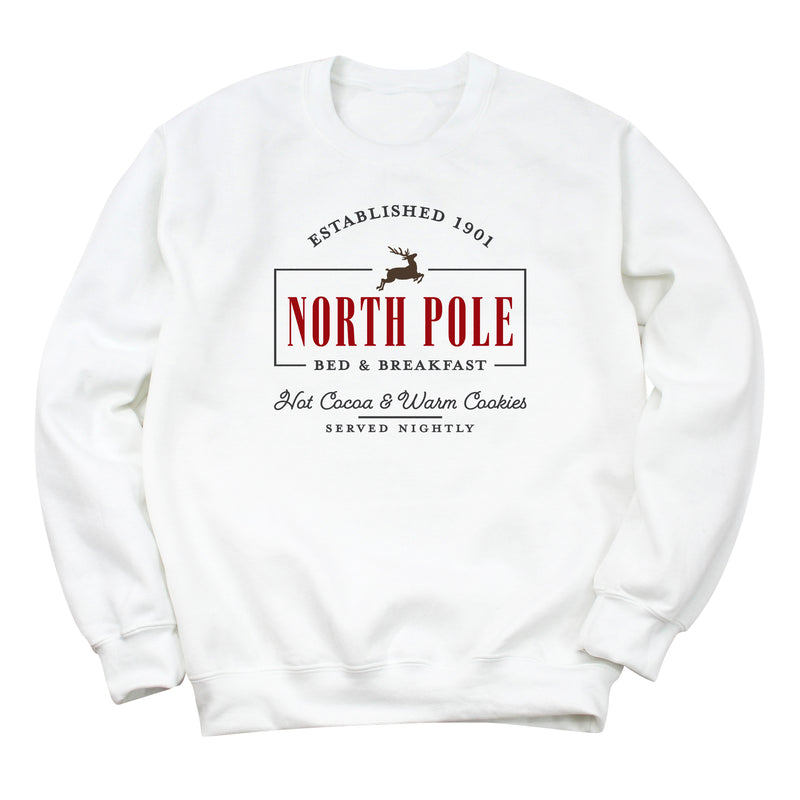 North Pole Bed & Breakfast Sweatshirt