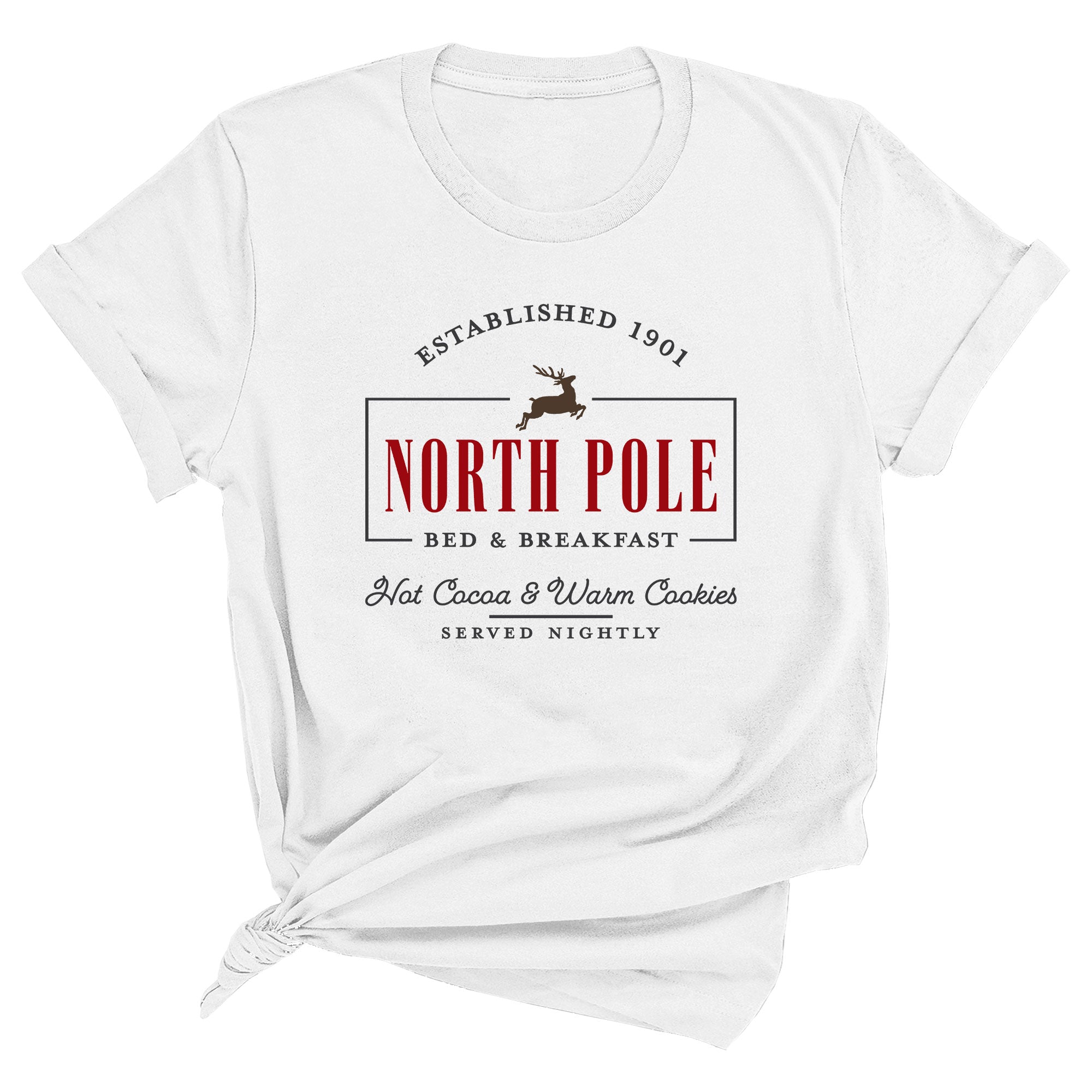 North Pole Bed & Breakfast Premium Unisex T-Shirt