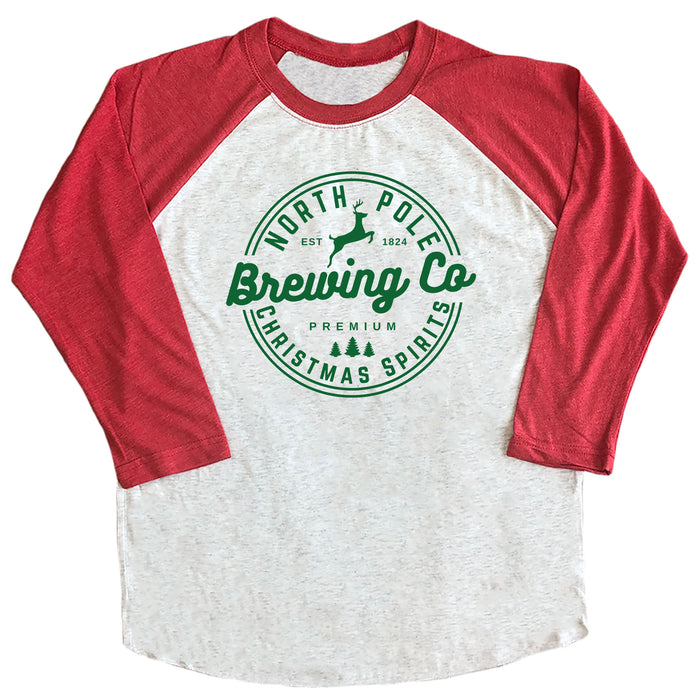 North Pole Brewing Co. Raglan Tee