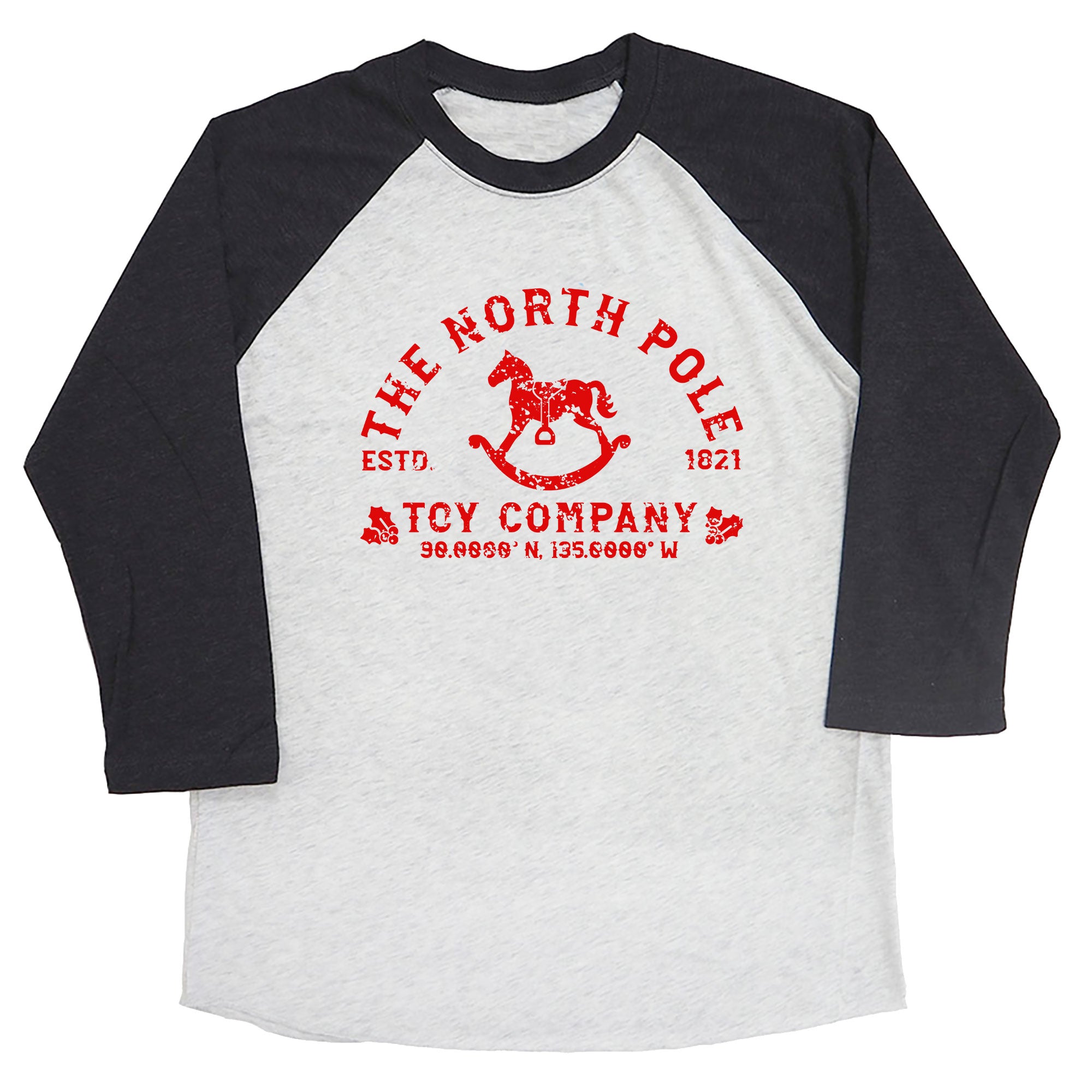 The North Pole Toy Company Raglan Tee