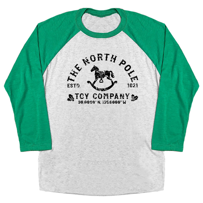 The North Pole Toy Company Raglan Tee