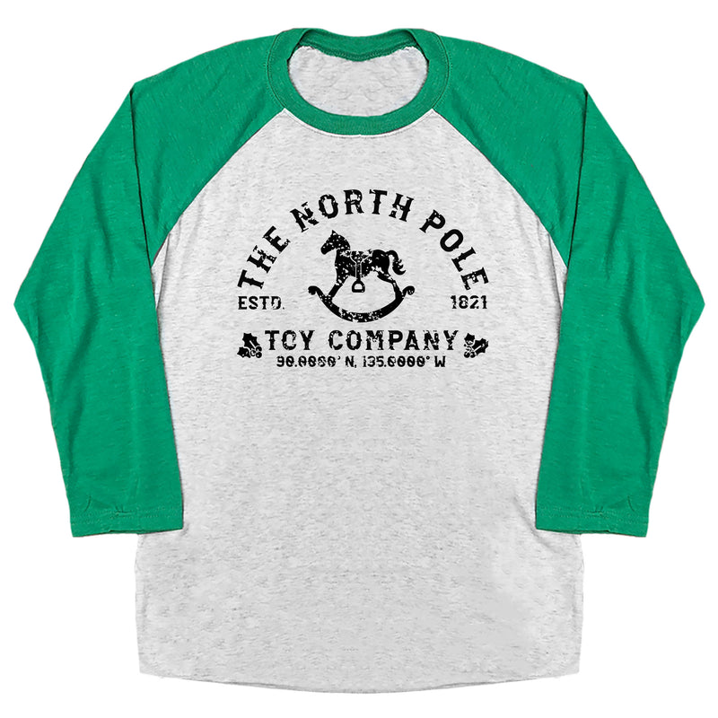 The North Pole Toy Company Raglan Tee