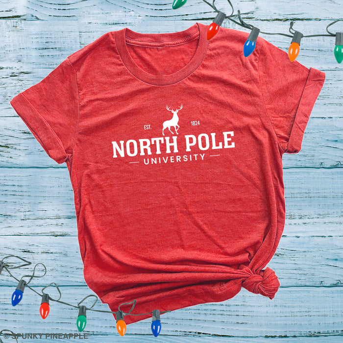 North Pole University Premium Unisex T-Shirt