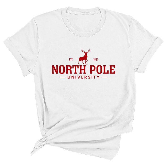 North Pole University Premium Unisex T-Shirt