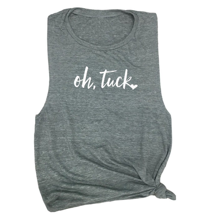 Oh Tuck Cute Barre Fitness Muscle Tee