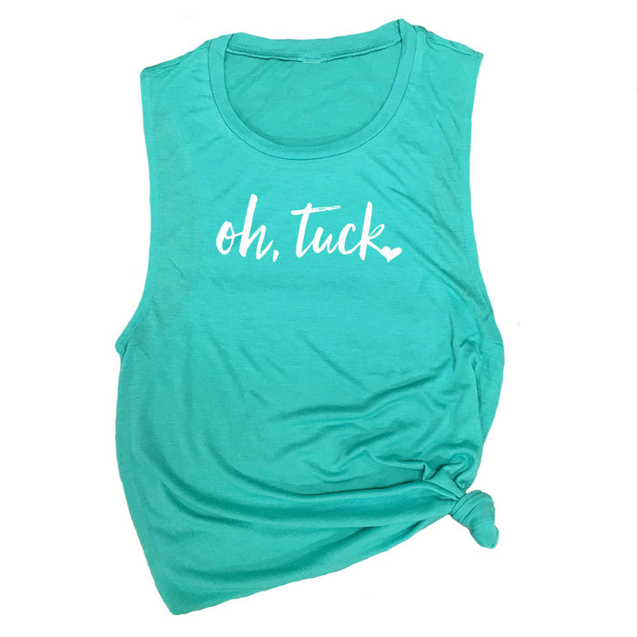 Oh Tuck Barre Workout Muscle Tee Shirt
