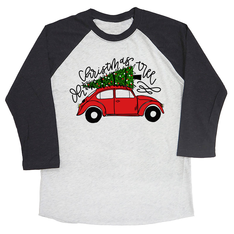 Oh Christmas Tree Raglan Tee