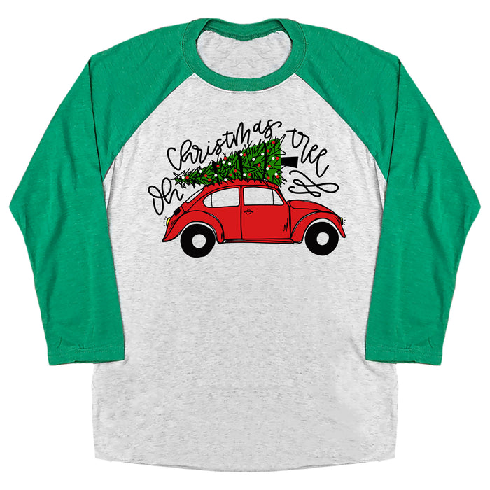 Oh Christmas Tree Raglan Tee