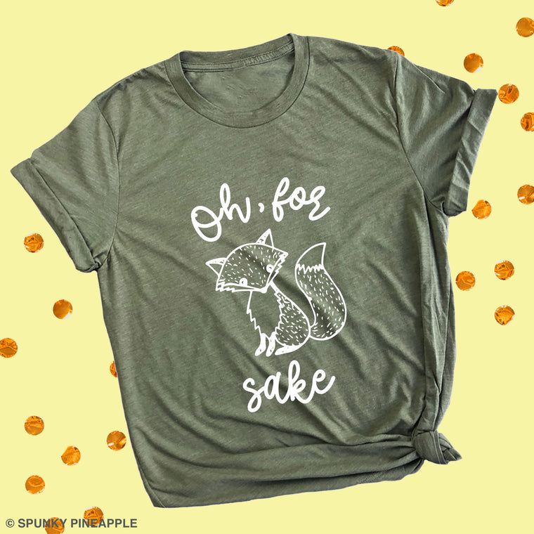 Oh, for Fox Sake Premium Unisex T-Shirt