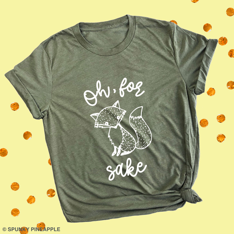Oh, for Fox Sake Premium Unisex T-Shirt