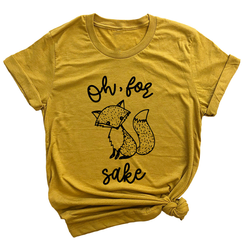 Oh, for Fox Sake Premium Unisex T-Shirt