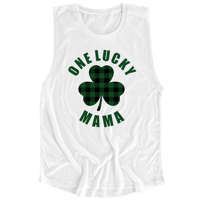 One Lucky Mama Muscle Tee