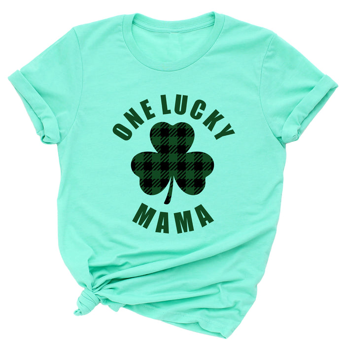 One Lucky Mama Premium Unisex T-Shirt