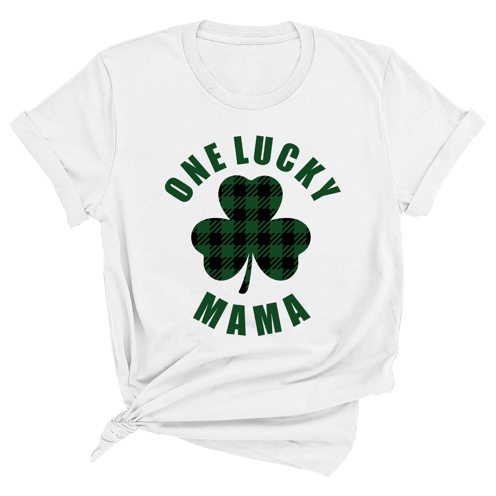 One Lucky Mama Premium Unisex T-Shirt