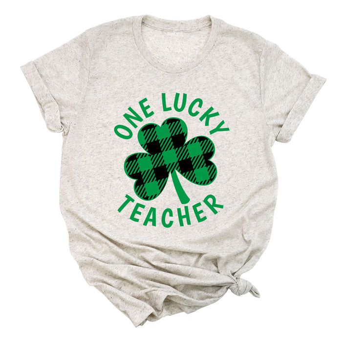 One Lucky Teacher Premium Unisex T-Shirt