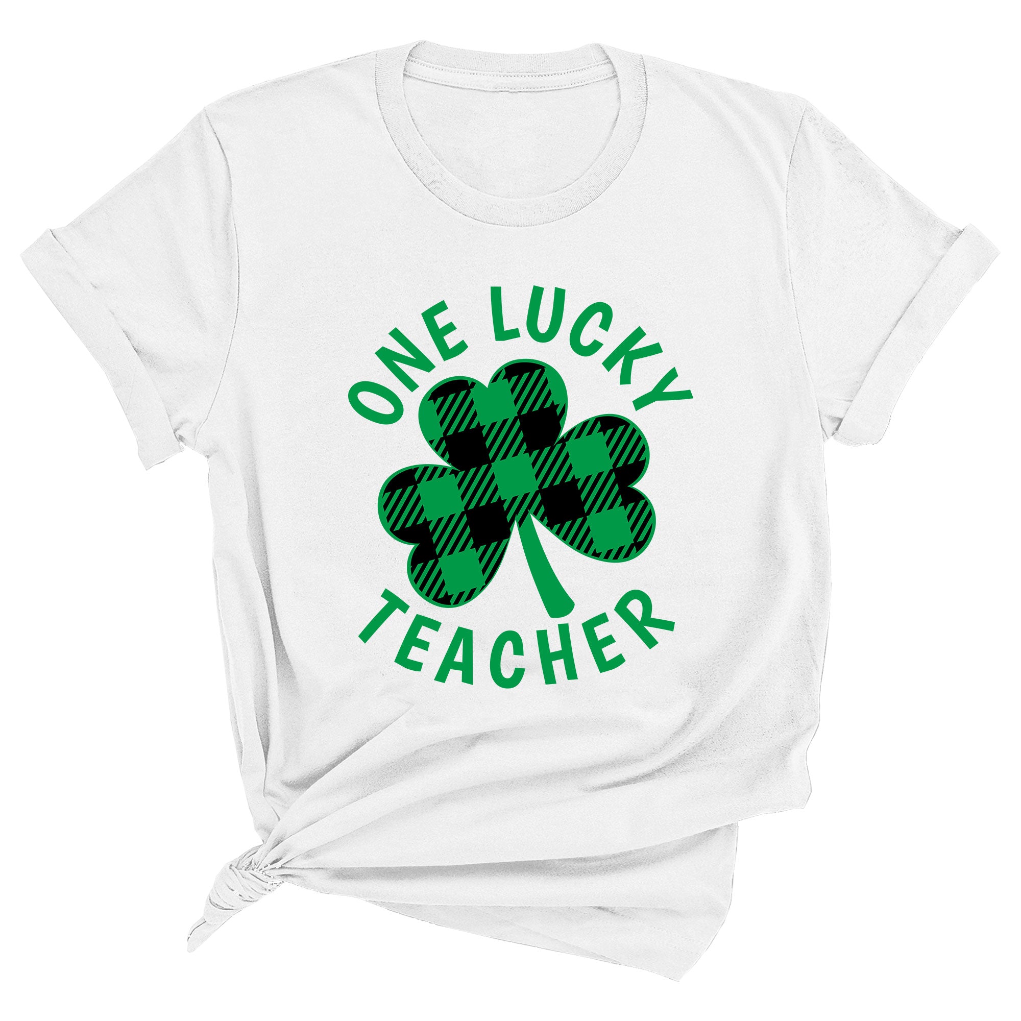 One Lucky Teacher Premium Unisex T-Shirt