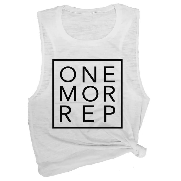 One More Rep Muscle Tee