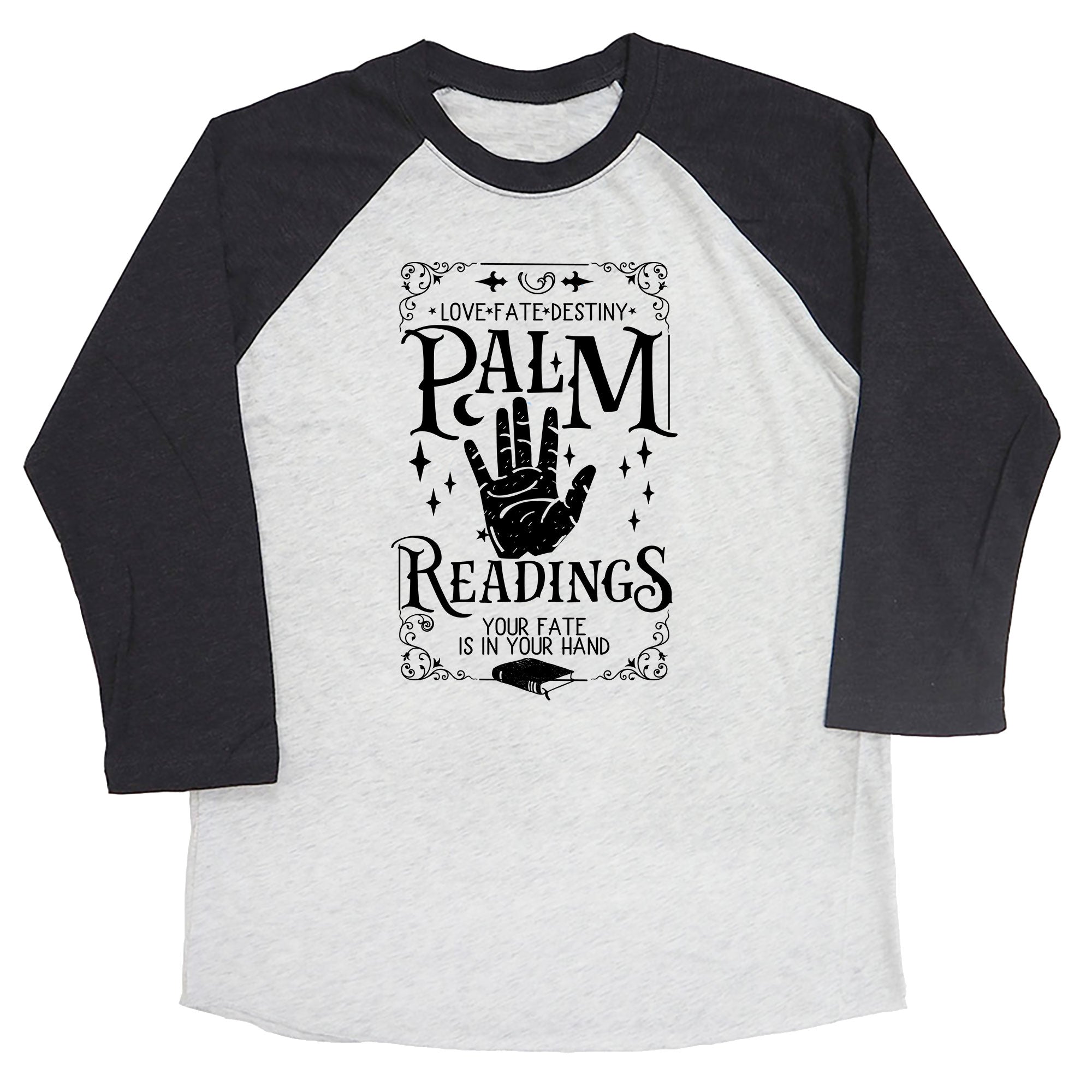 Palm Readings Raglan Tee