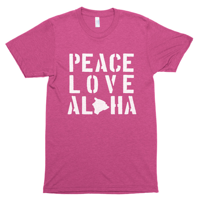 Peace Love Aloha Premium Unisex T-Shirt