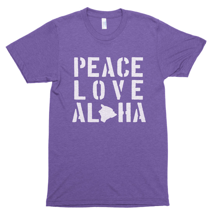 Peace Love Aloha Premium Unisex T-Shirt