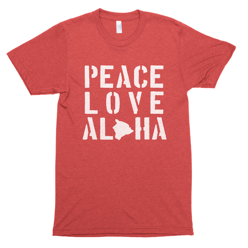 Peace Love Aloha Premium Unisex T-Shirt