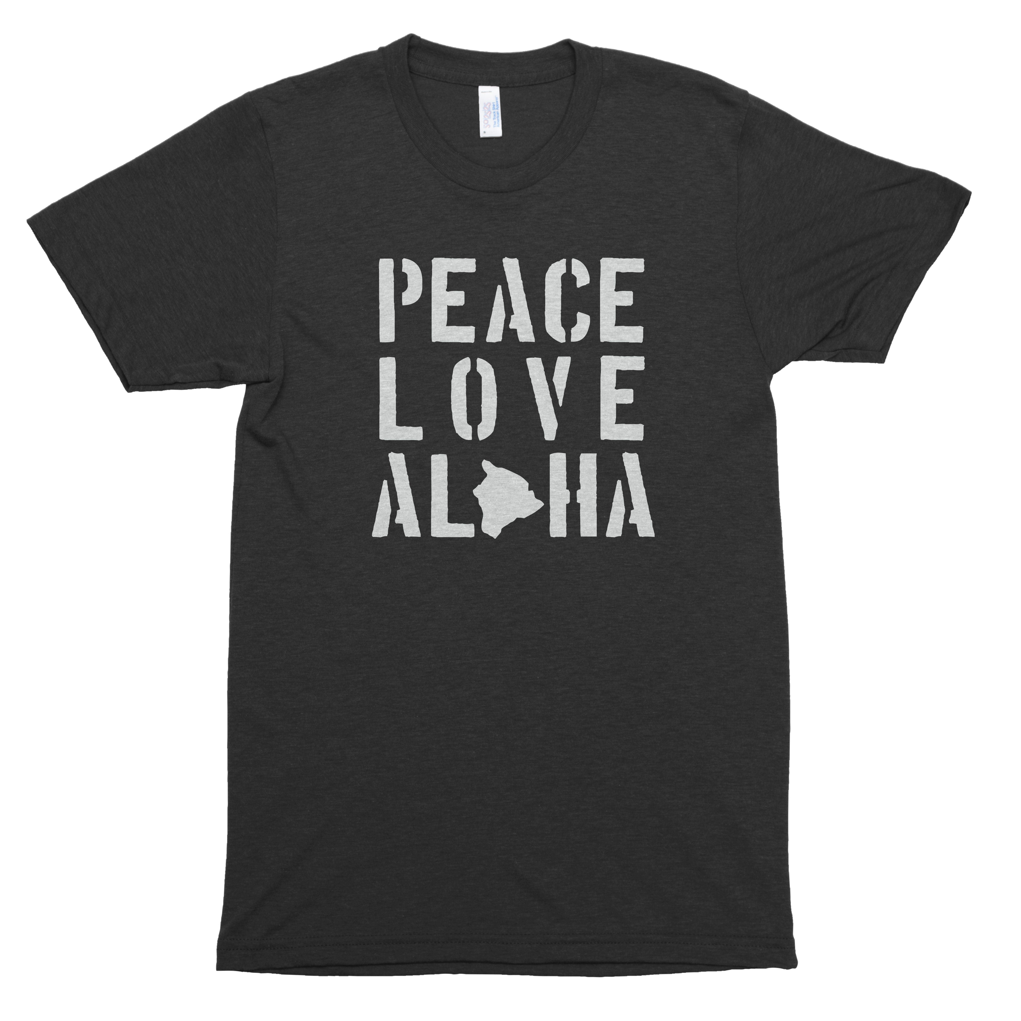 Peace Love Aloha Premium Unisex T-Shirt