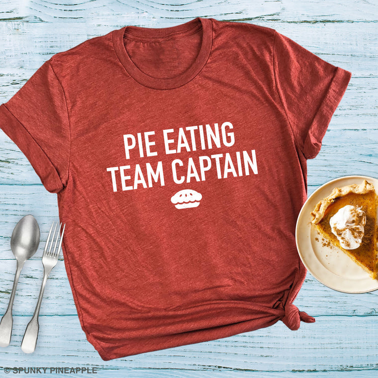 Pie Eating Team Captain Premium Unisex T-Shirt
