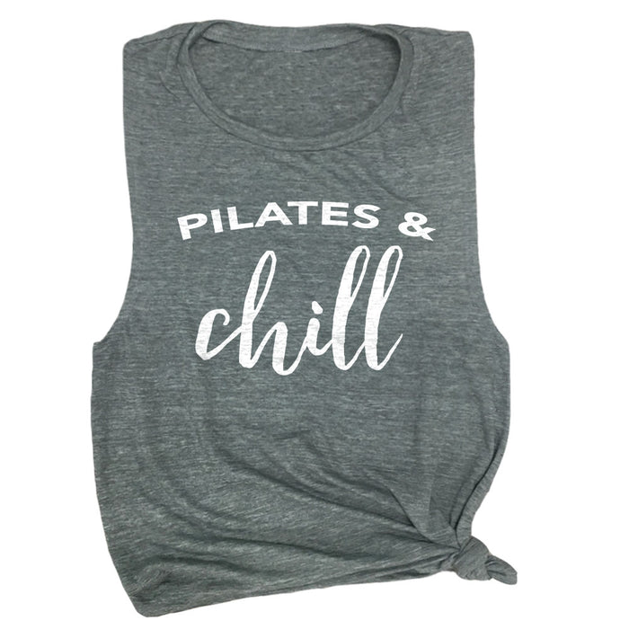 Pilates & Chill Muscle Tee