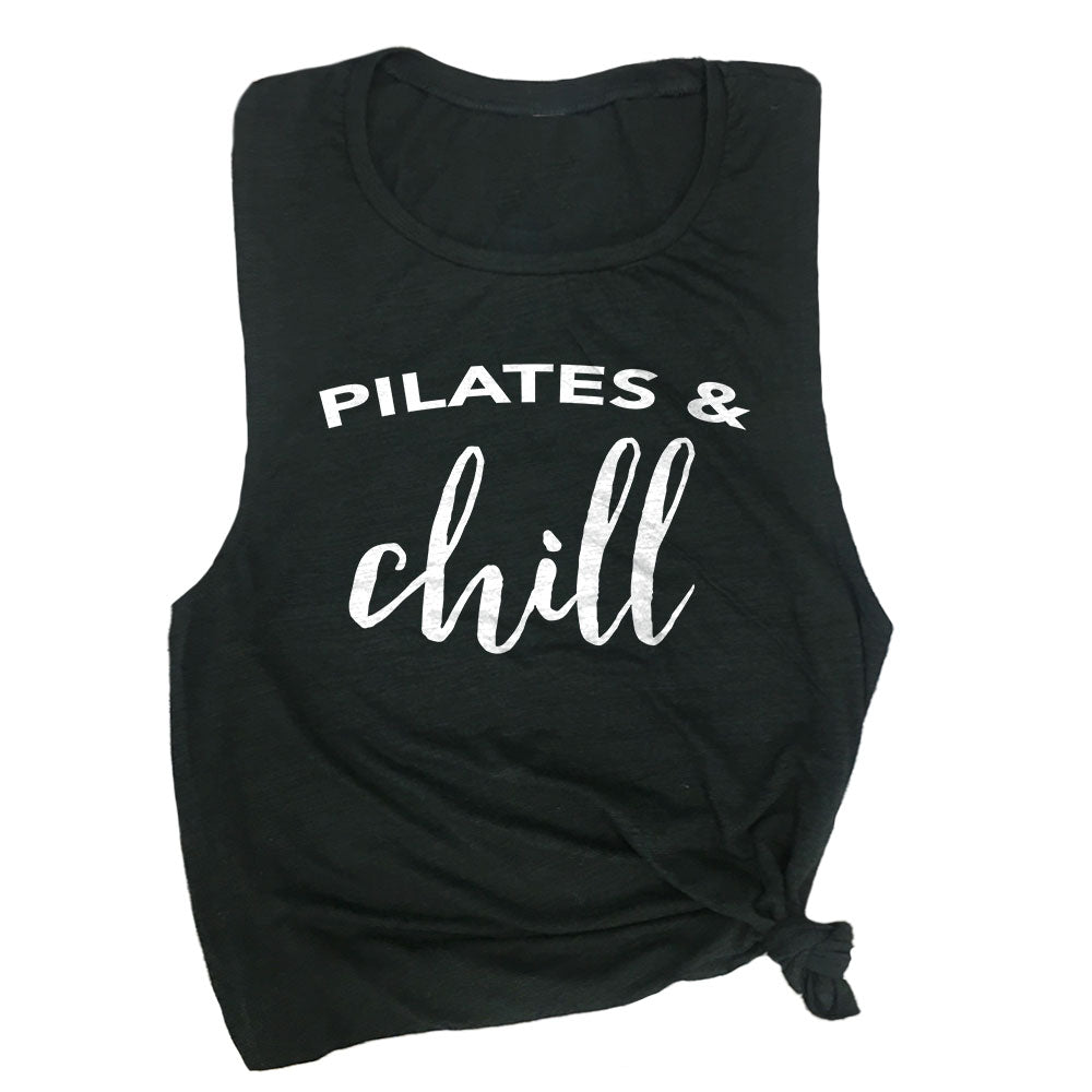 Pilates & Chill Muscle Tee