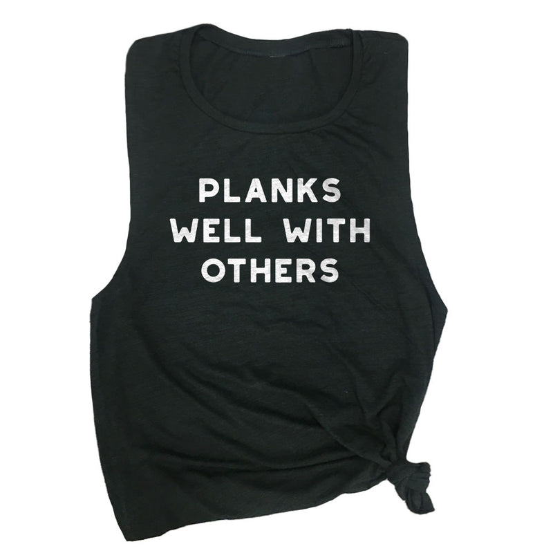 Planks Well With Others Pilates Muscle Tank Top