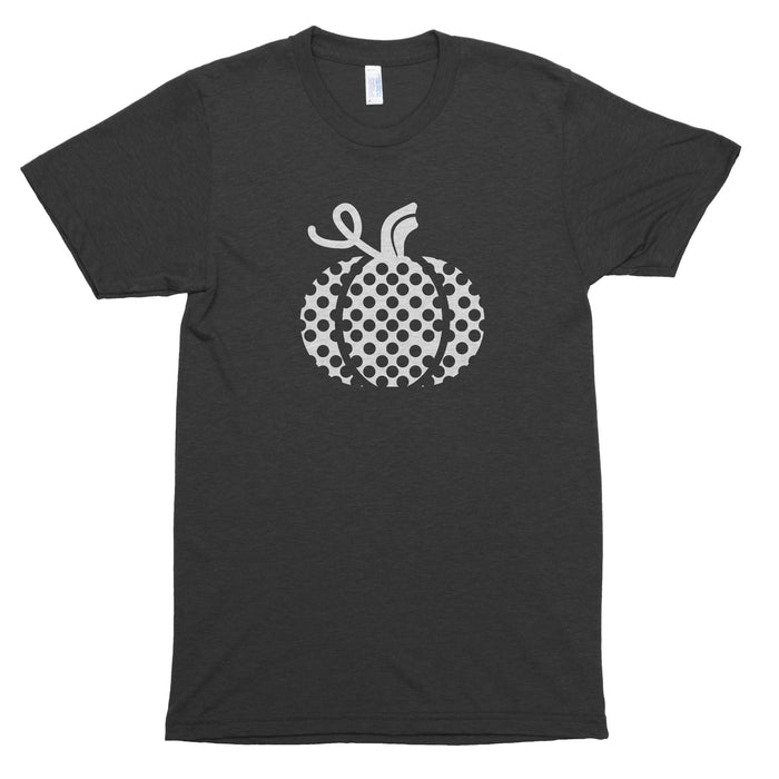 Polka Dot Pumpkin Premium Unisex T-Shirt