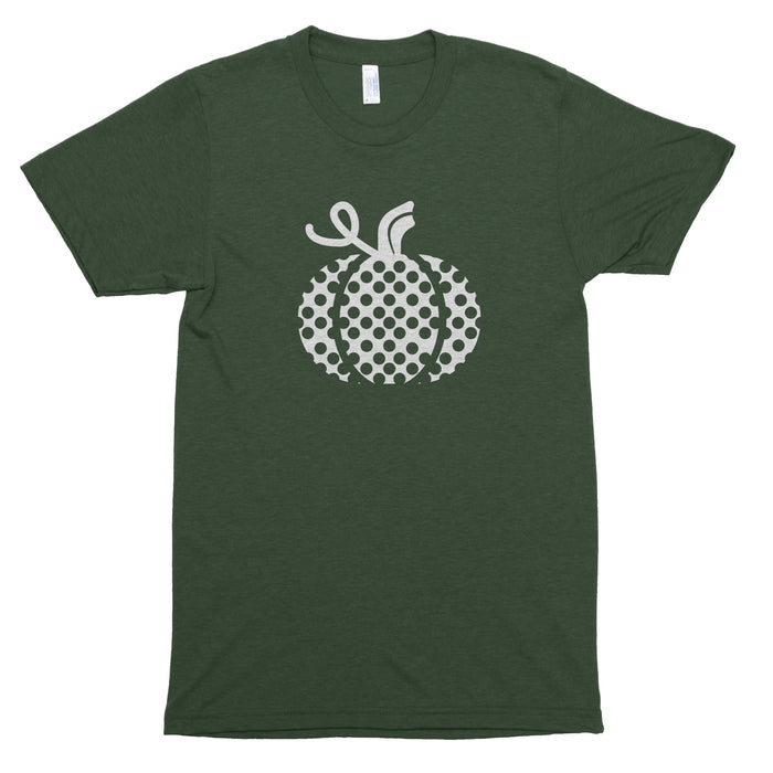 Polka Dot Pumpkin Premium Unisex T-Shirt