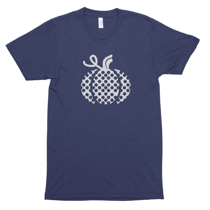 Polka Dot Pumpkin Premium Unisex T-Shirt
