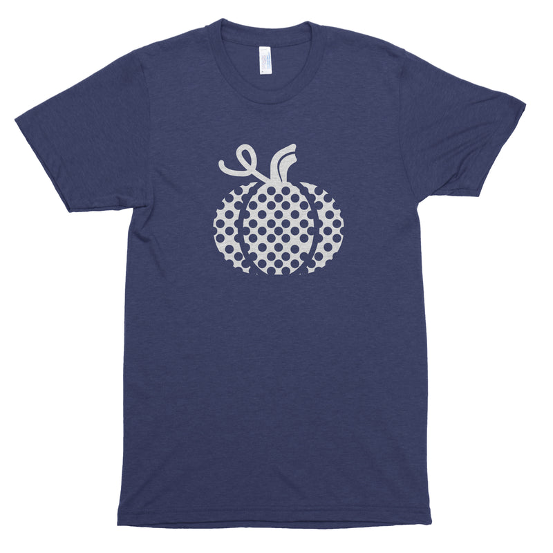 Polka Dot Pumpkin Premium Unisex T-Shirt