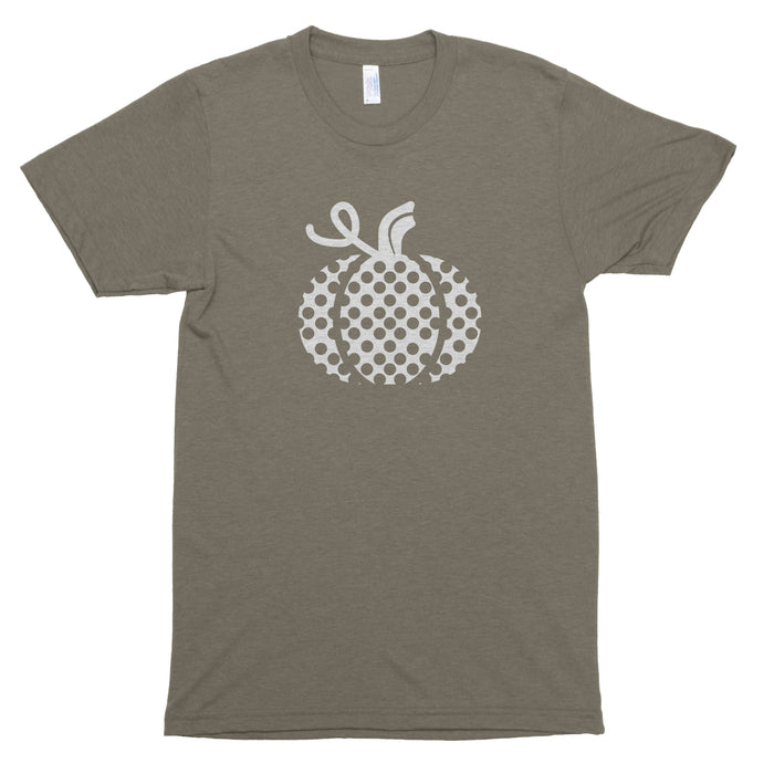 Polka Dot Pumpkin Premium Unisex T-Shirt