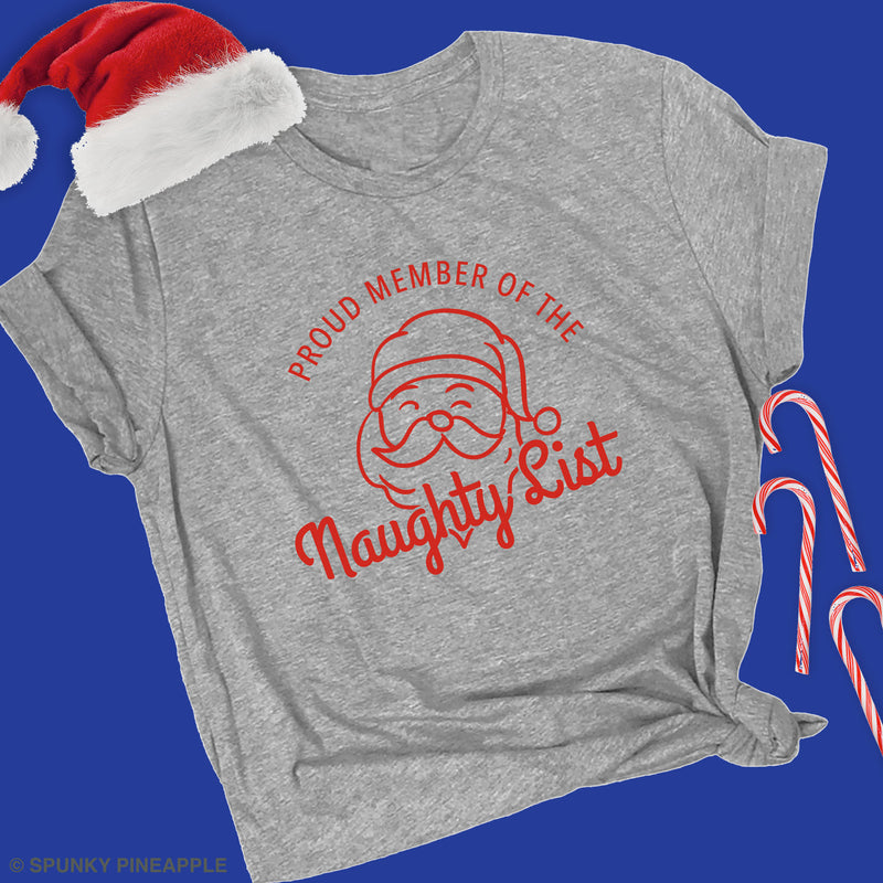 Proud Member of the Naughty List Premium Unisex T-Shirt