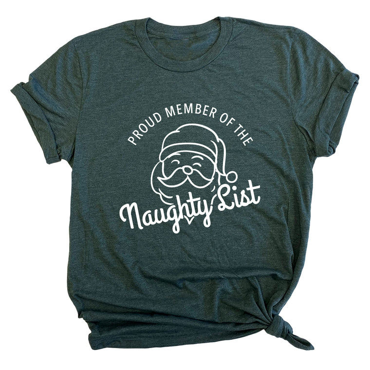 Proud Member of the Naughty List Premium Unisex T-Shirt