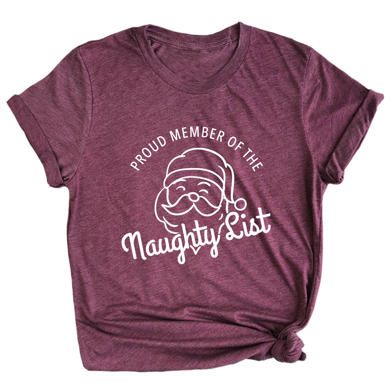 Proud Member of the Naughty List Premium Unisex T-Shirt