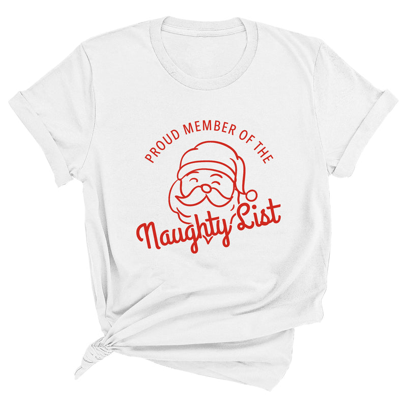 Proud Member of the Naughty List Premium Unisex T-Shirt