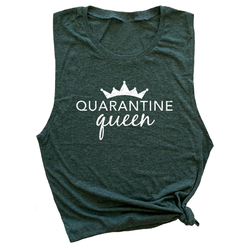 Quarantine Queen Muscle Tee