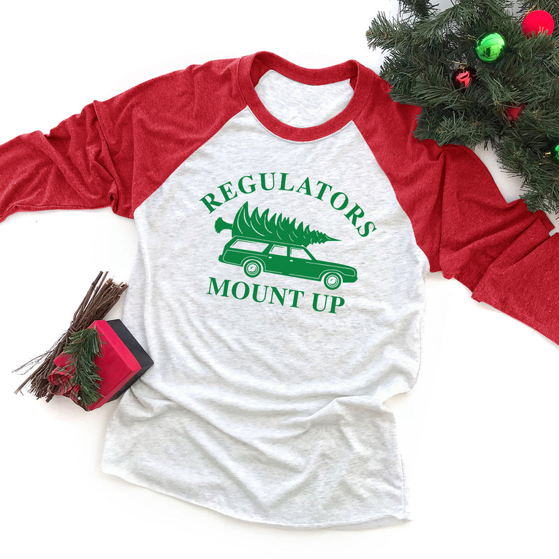 Regulators Mount Up (Christmas) Raglan Tee