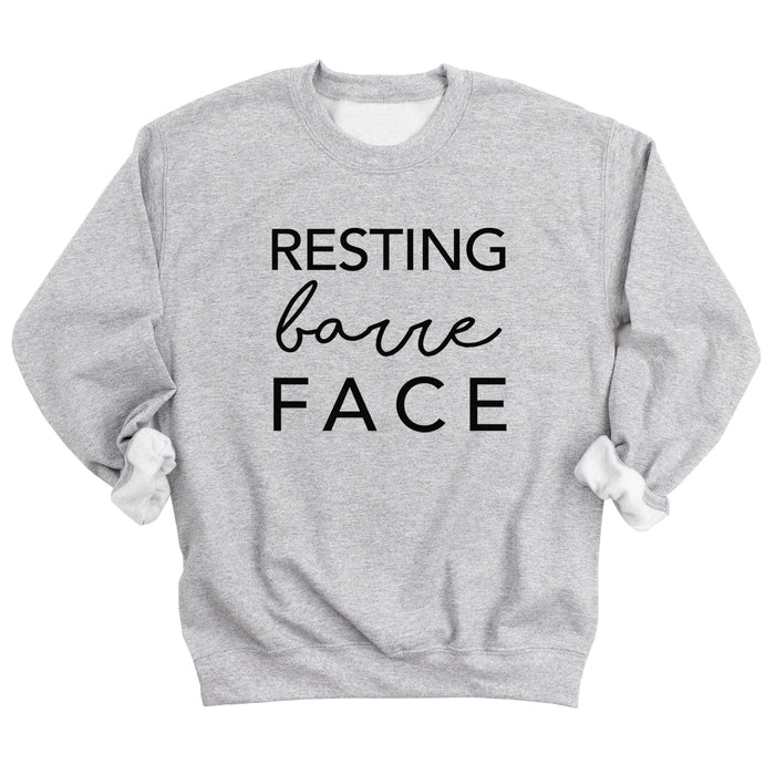 Resting Barre Face Sweatshirt