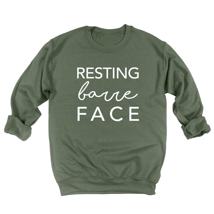 Resting Barre Face Sweatshirt