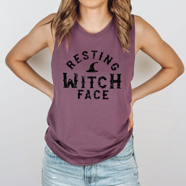 Resting Witch Face Muscle Tee