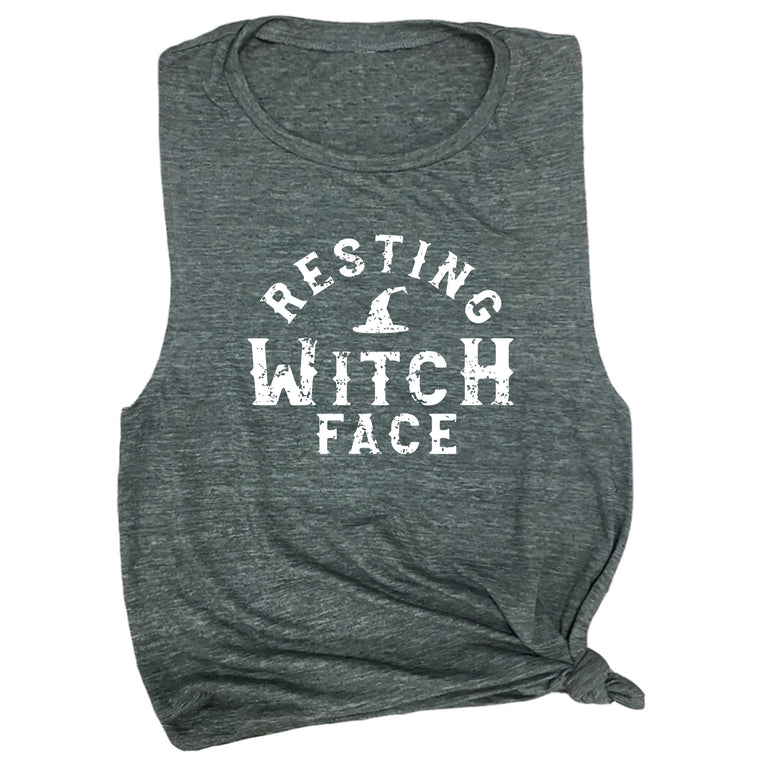 Resting Witch Face Muscle Tee