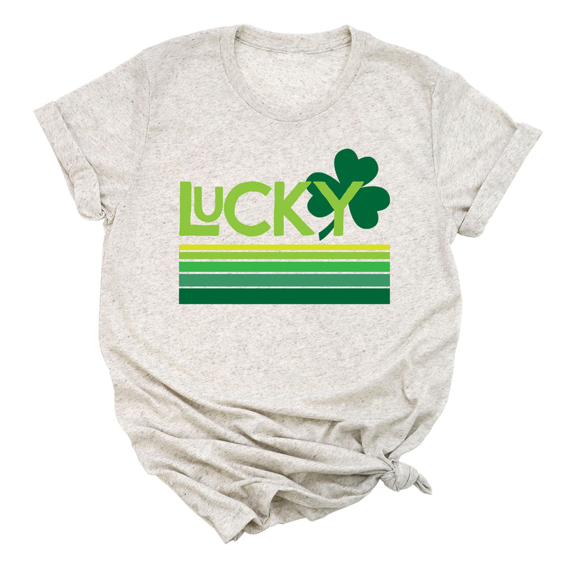 Retro Lucky Clover Premium Unisex T-Shirt