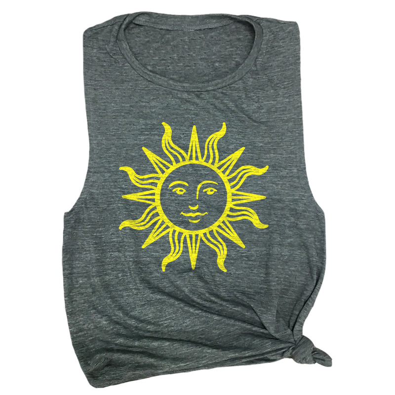 Retro Sun Muscle Tee